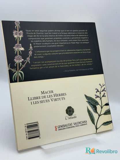 Foto 3 de Llibre de les Herbes i les Seues Virtuts de Macer, libro de segunda mano