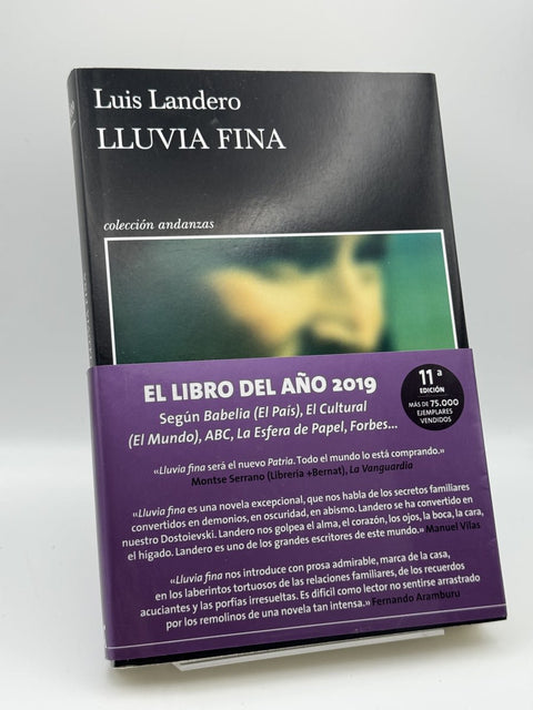 Lluvia fina, libro de segunda mano
