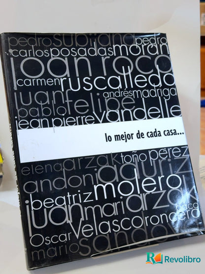 Portada de Lo mejor de cada casa... y de cada cocina de Varios Autores, libro de segunda mano