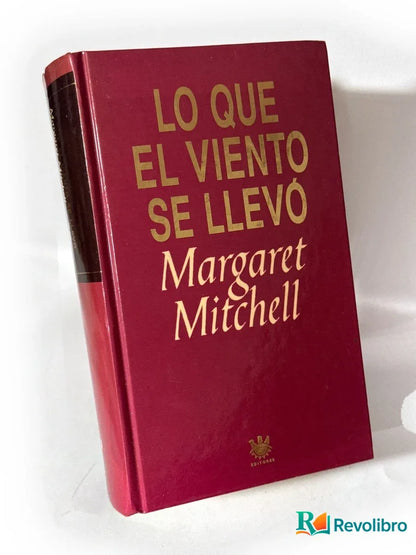 Portada de Lo que el viento se llevó de Margaret Mitchell, libro de segunda mano