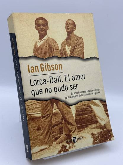 Portada de Lorca-Dalí de Ian Gibson, libro de segunda mano