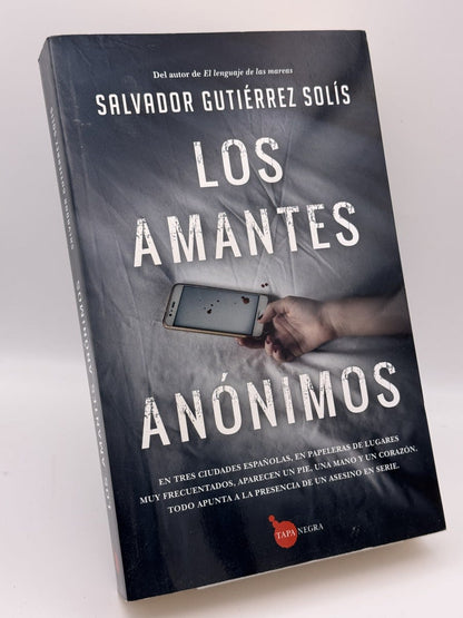 Portada de Los Amantes Anonimos de Salvador Gutierrez Solis, libro de segunda mano