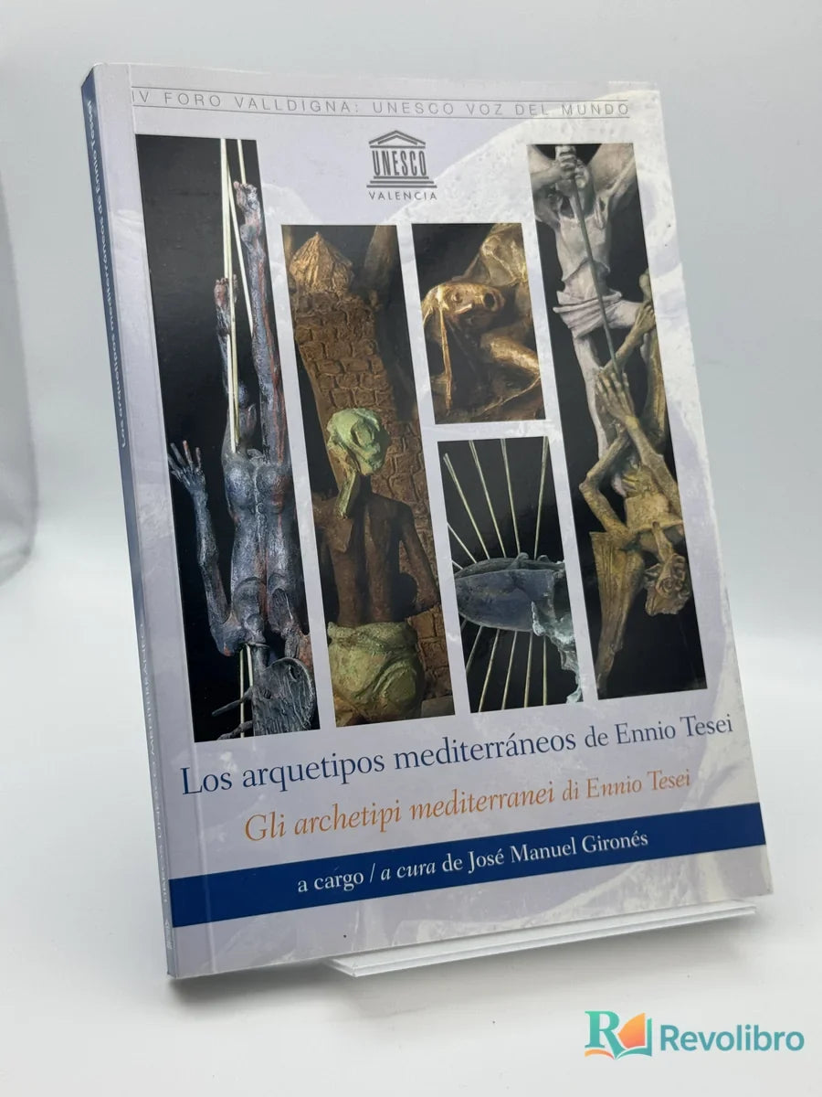 Portada de Los arquetipos mediterráneos de Ennio Tesei de José Manuel Gironés, libro de segunda mano
