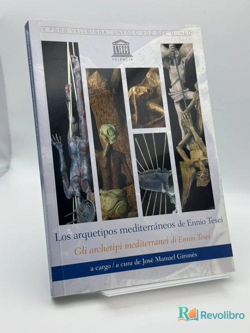 Portada de Los arquetipos mediterráneos de Ennio Tesei de José Manuel Gironés, libro de segunda mano