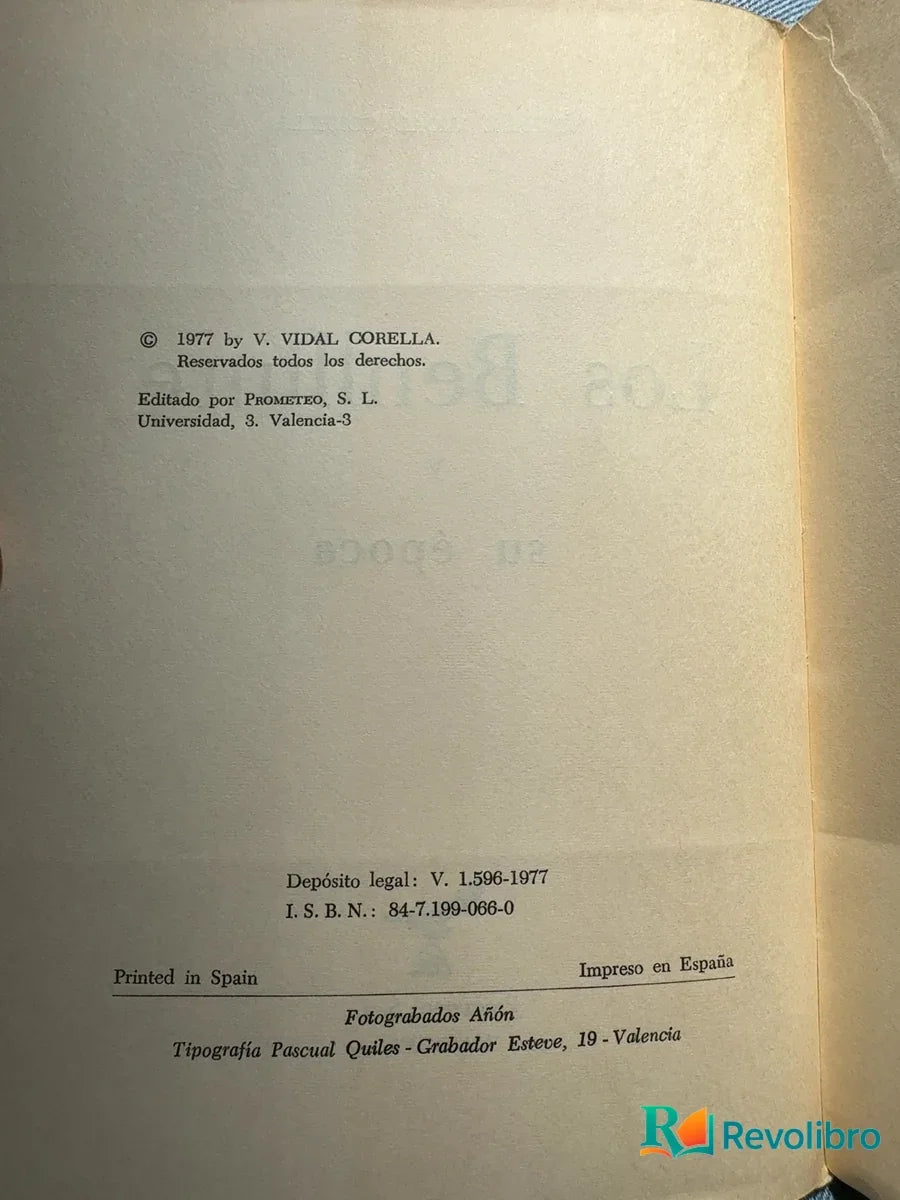 Foto 3 de Los Benlliure y su época - 1ª edición de Vicente Vidal Corella, libro de segunda mano