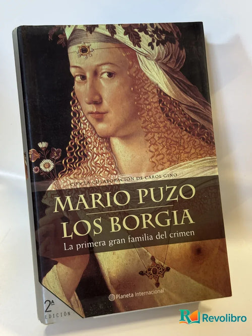 Portada de Los Borgia de Mario Puzo, libro de segunda mano