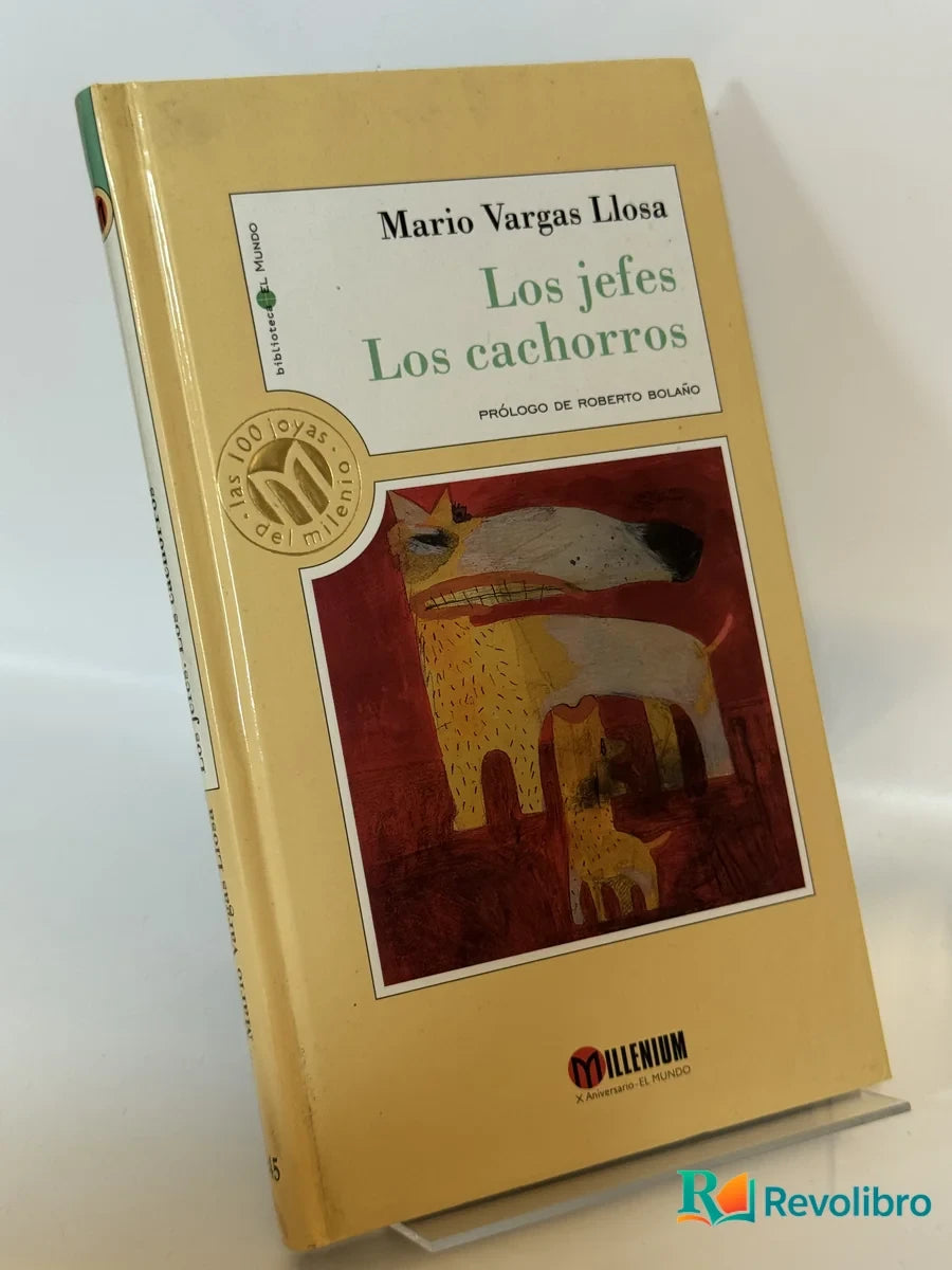 Portada de Los cachorros de Mario Vargas Llosa, libro de segunda mano