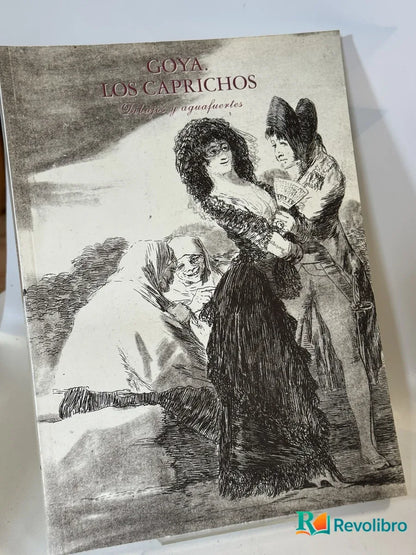 Portada de Los Caprichos de Goya, libro de segunda mano