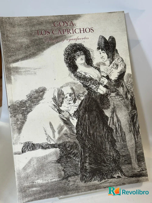 Portada de Los Caprichos de Goya, libro de segunda mano