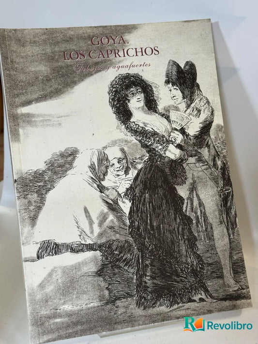 Portada de Los Caprichos de Goya, libro de segunda mano