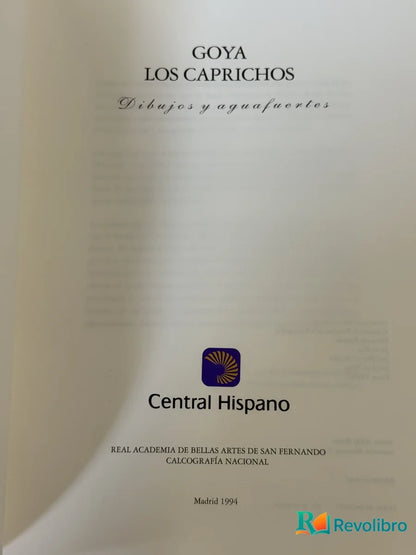 Foto 2 de Los Caprichos de Goya, libro de segunda mano
