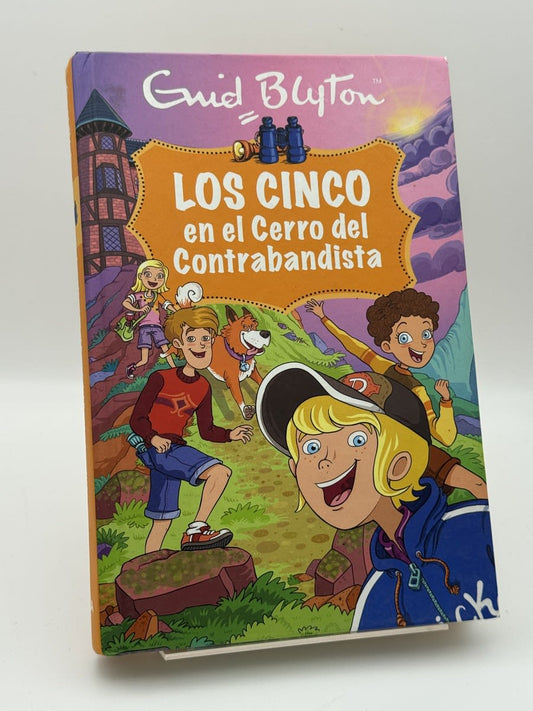Los Cinco en el cerro del contrabandista - Portada