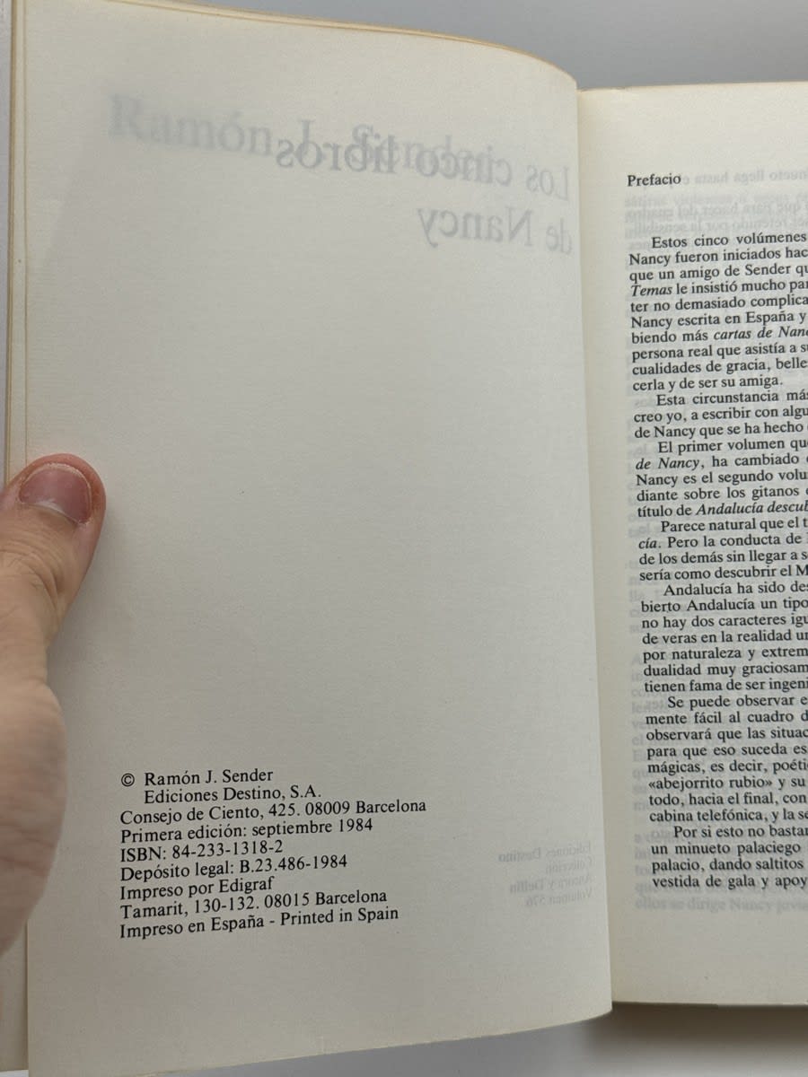 Los cinco libros de Nancy - Ramón J. Sender - Imagen 2