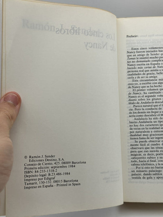 Los cinco libros de Nancy - Ramón J. Sender - Imagen 2