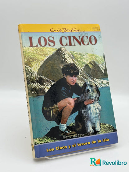 Los Cinco Y El Tesoro De La Isla - Enid Blyton - Portada