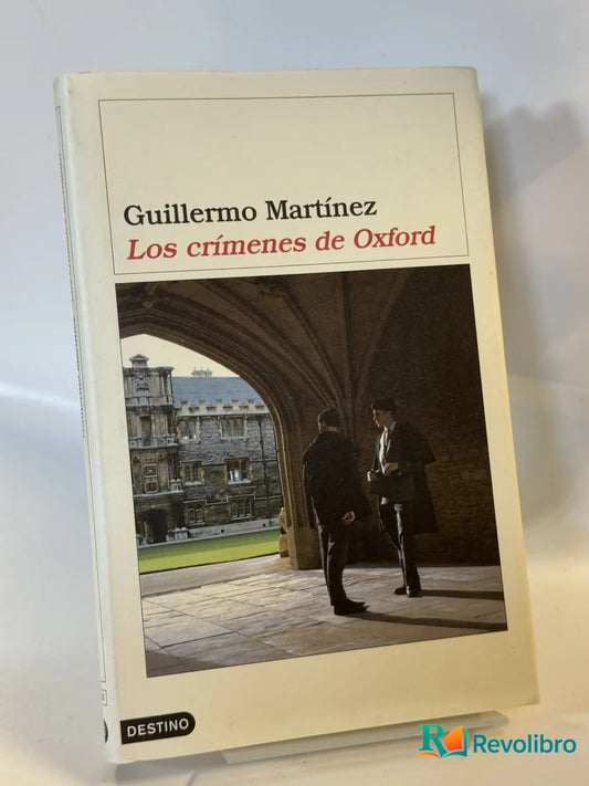 Portada de Los crímenes de Oxford de Guillermo Martínez, libro de segunda mano