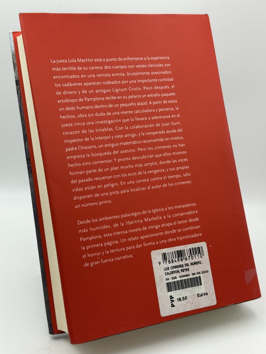 Los crímenes del número primo - Reyes Calderón Cuadrado - Imagen 2