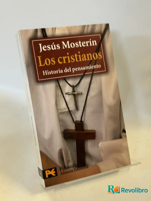 Portada de Los cristianos de Jesús Mosterín, libro de segunda mano