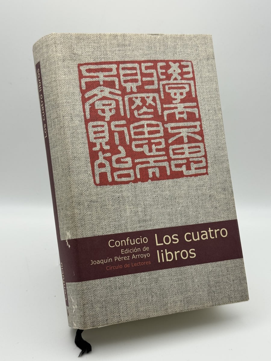 Los Cuatro libros - Confucio - Portada