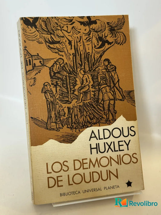 Portada de Los Demonios de Loudun de Aldous Huxley, libro de segunda mano