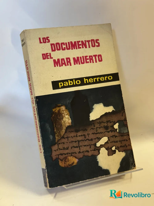 Portada de Los documentos del Mar Muerto de pablo herrero, libro de segunda mano