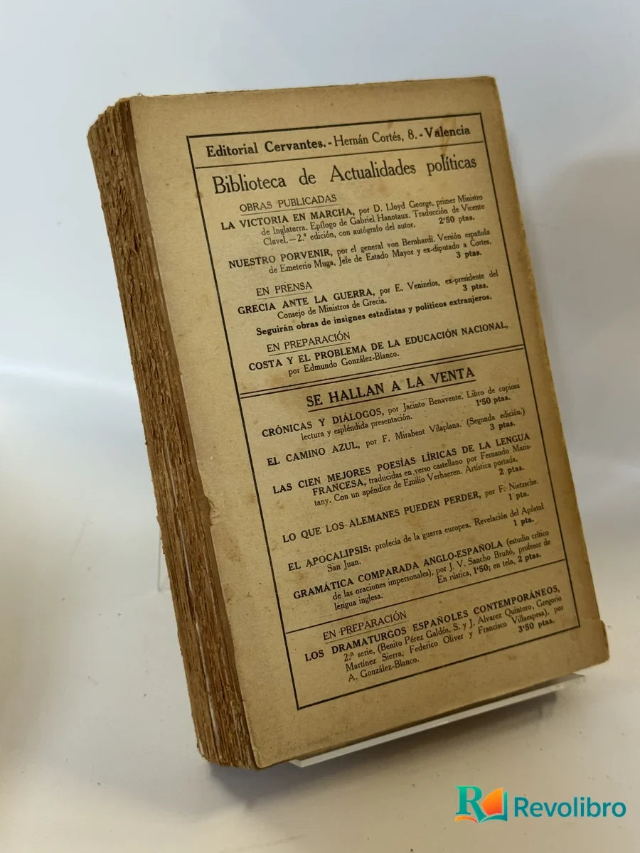Foto 2 de Los dramaturgos españoles contemporáneos de Jacinto Benavente, libro de segunda mano