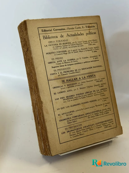 Foto 2 de Los dramaturgos españoles contemporáneos de Jacinto Benavente, libro de segunda mano