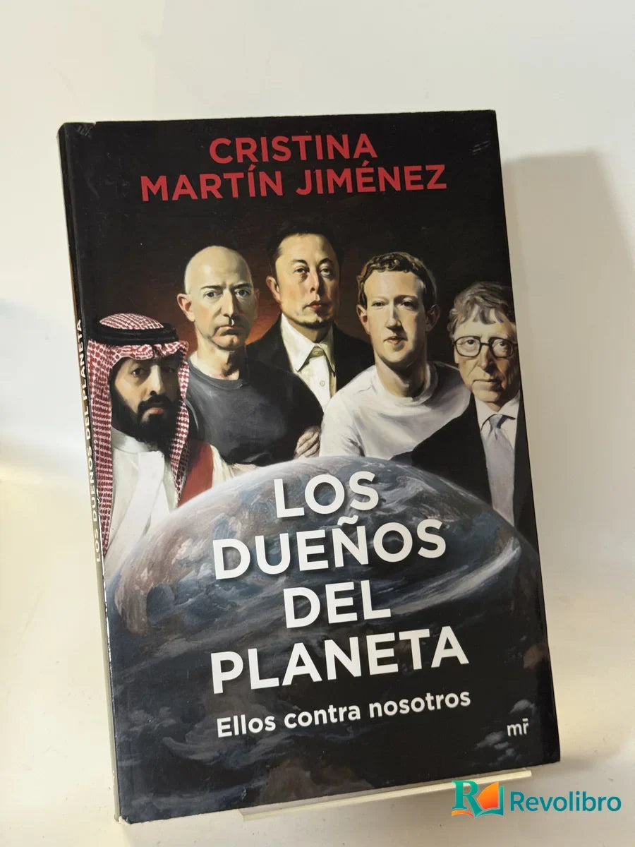 Portada de Los Dueños del Planeta de Cristina Martín Jiménez, libro de segunda mano