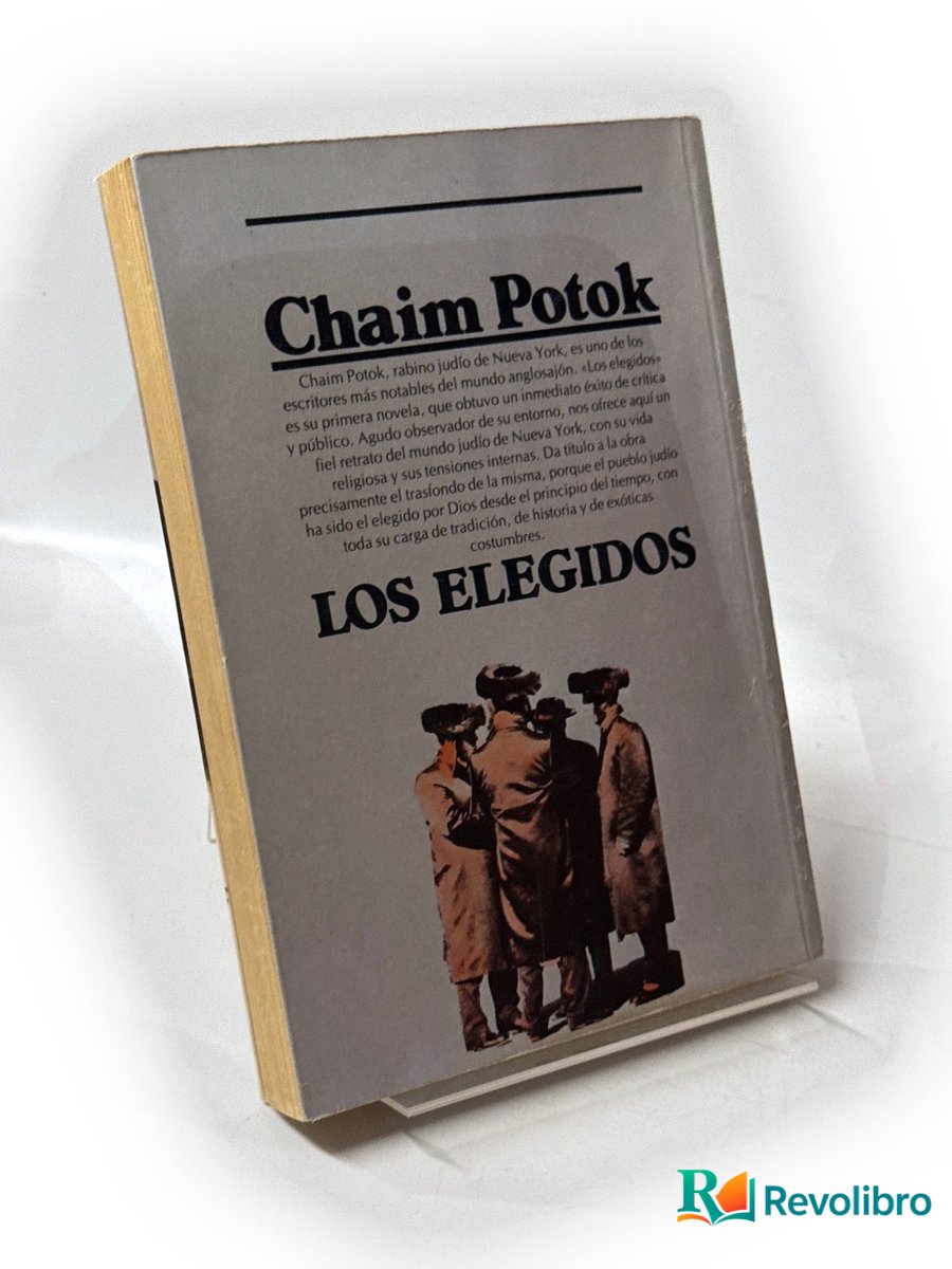 Foto 2 de Los elegidos de Chaim Potok, libro de segunda mano