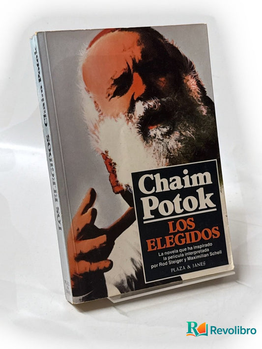 Portada de Los elegidos de Chaim Potok, libro de segunda mano