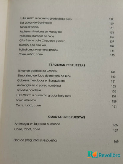 Foto 3 de Los Enigmas del Robot Farfel de Martin Gardner, libro de segunda mano