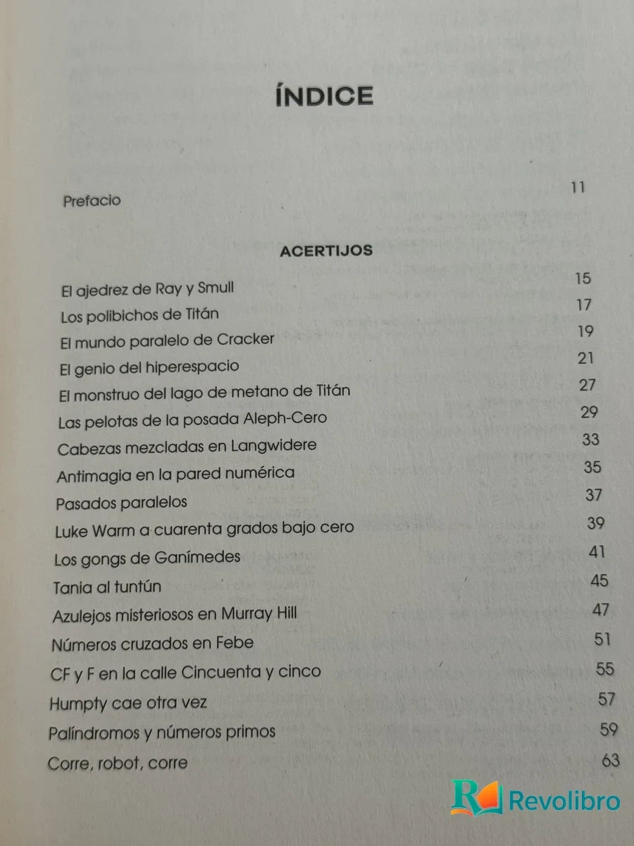 Foto 5 de Los Enigmas del Robot Farfel de Martin Gardner, libro de segunda mano