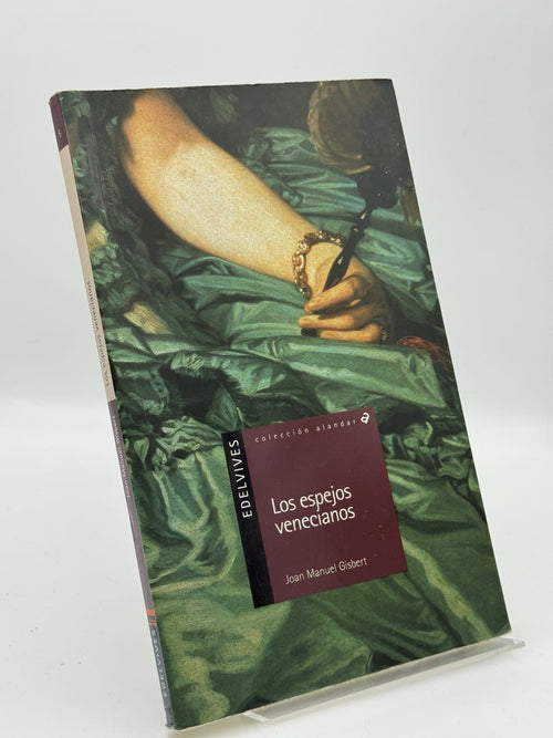 Portada de Los espejos venecianos - Joan Manuel Gisbert de Joan Manuel Gisbert, libro de segunda mano