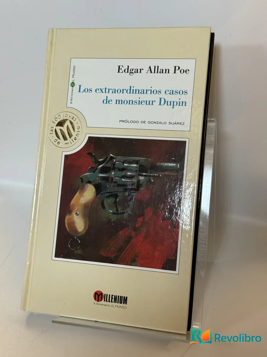 Portada de Los extraordinarios casos de monsieur Dupin de Edgar Allan Poe, libro de segunda mano
