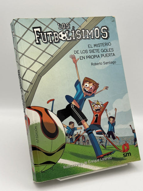 Los futbolisimos. El misterio de los siete goles en propia puerta, libro de segunda mano