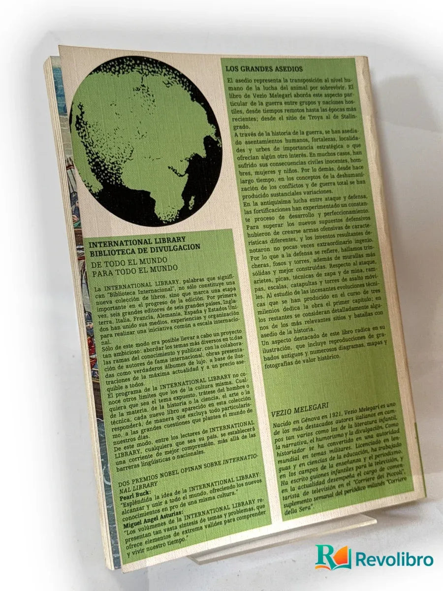 Foto 2 de Los grandes asedios de Vezio Melegari, libro de segunda mano