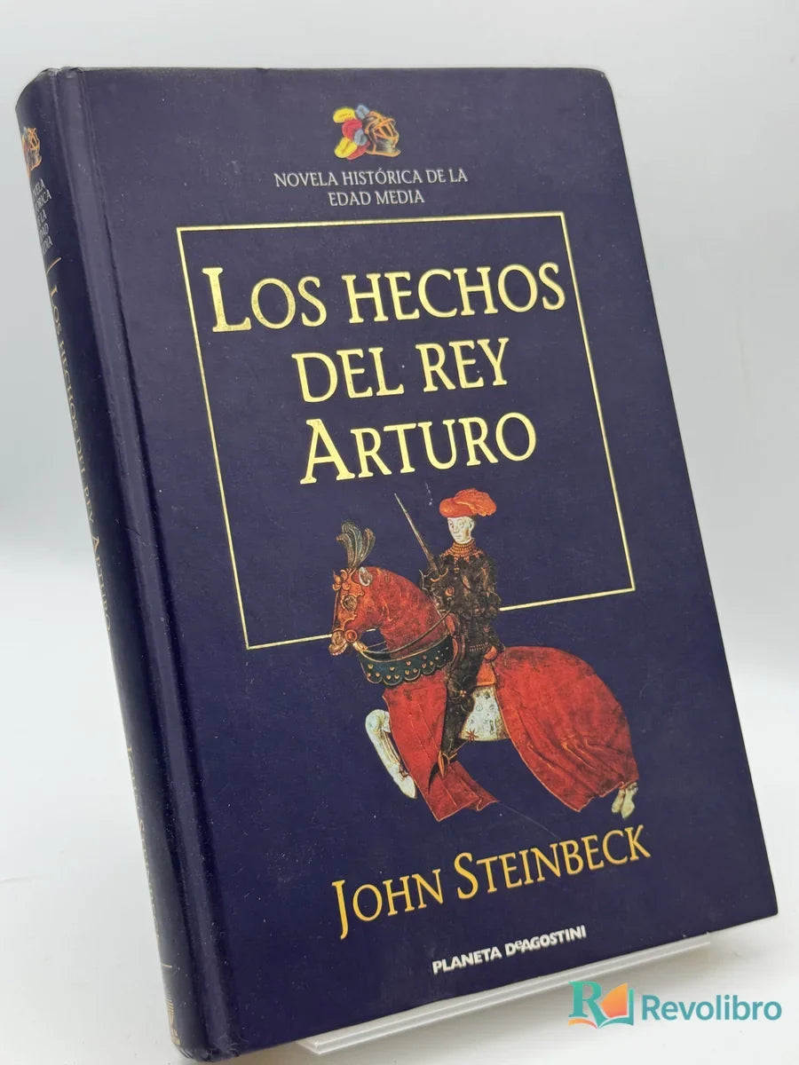 Portada de Los Hechos del Rey Arturo de John Steinbeck, libro de segunda mano