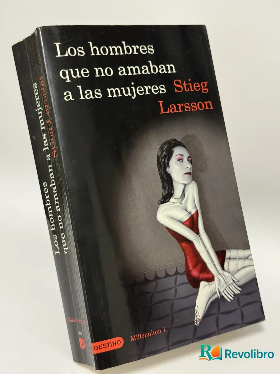 Portada de Los hombres que no amaban a las mujeres de Stieg Larsson, libro de segunda mano