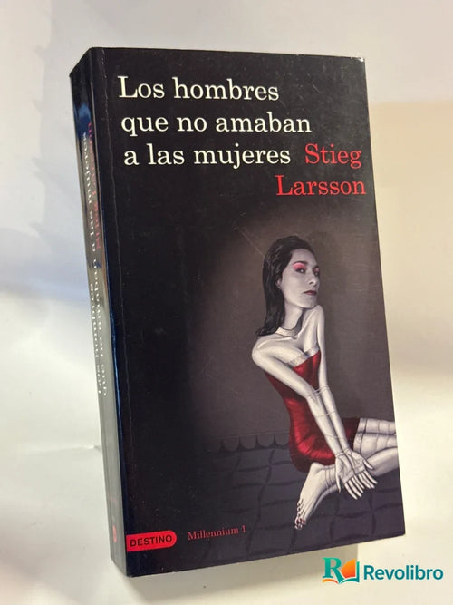 Portada de Los hombres que no amaban a las mujeres de Stieg Larsson, libro de segunda mano