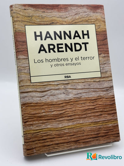 Los hombres y el terror - Hannah Arendt - Portada