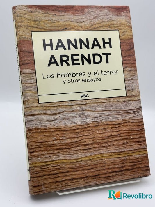 Los hombres y el terror - Hannah Arendt - Portada