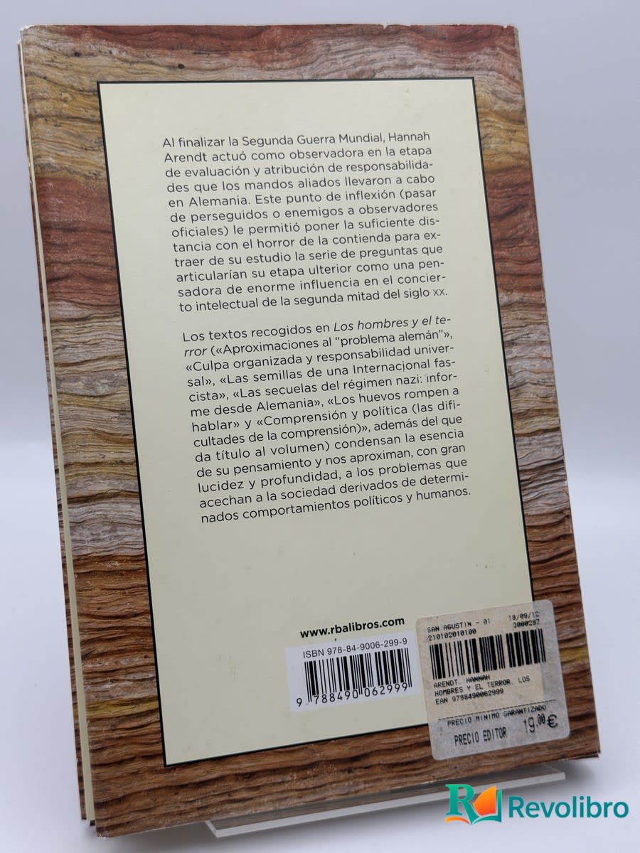 Los hombres y el terror - Hannah Arendt - Imagen 2