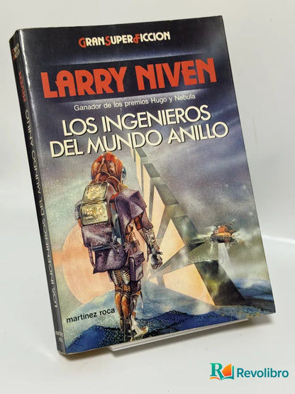 Portada de Los ingenieros del mundo anillo de Larry Niven, libro de segunda mano