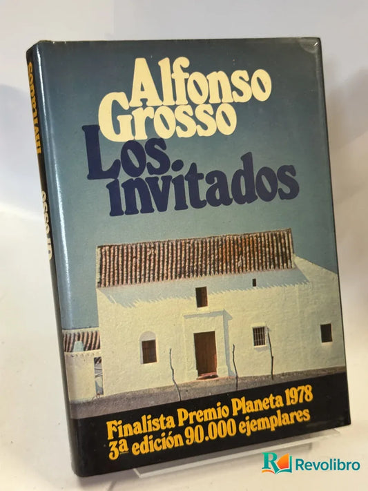 Portada de Los invitados de Alfonso Grosso, libro de segunda mano