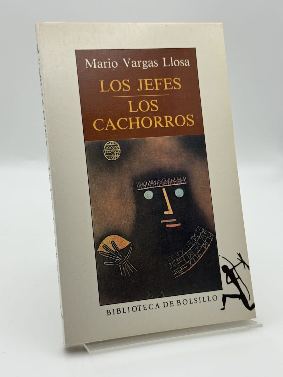 Portada de Los jefes ; Los cachorros - Mario Vargas Llosa de Mario Vargas Llosa, libro de segunda mano