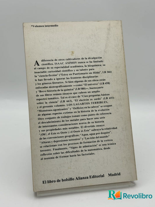 Los Lagartos Terribles y Otros... - Isaac Asimov - Imagen 2