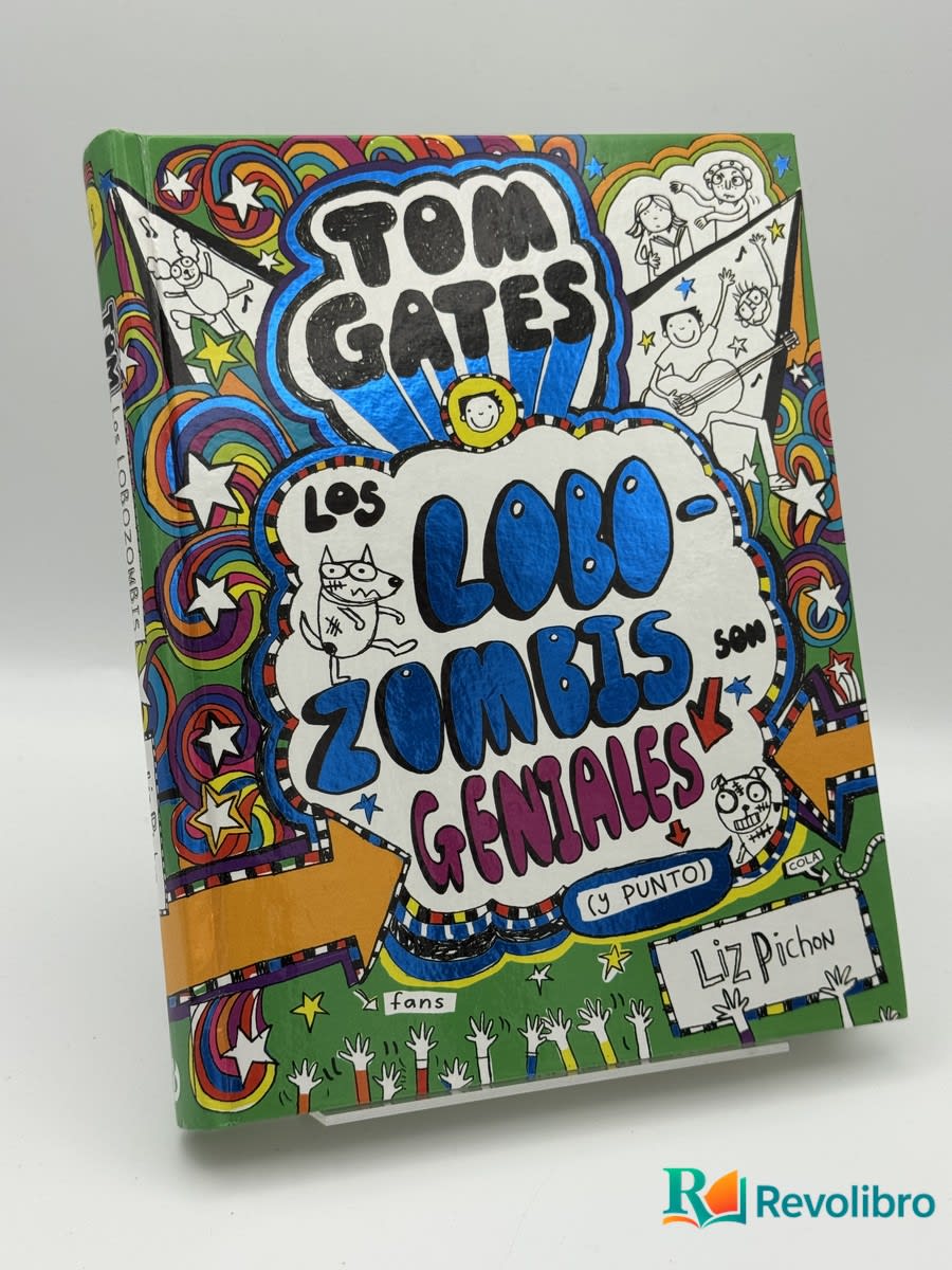 Los lobo-zombis son geniales (y punto) - Liz Pichon - Portada