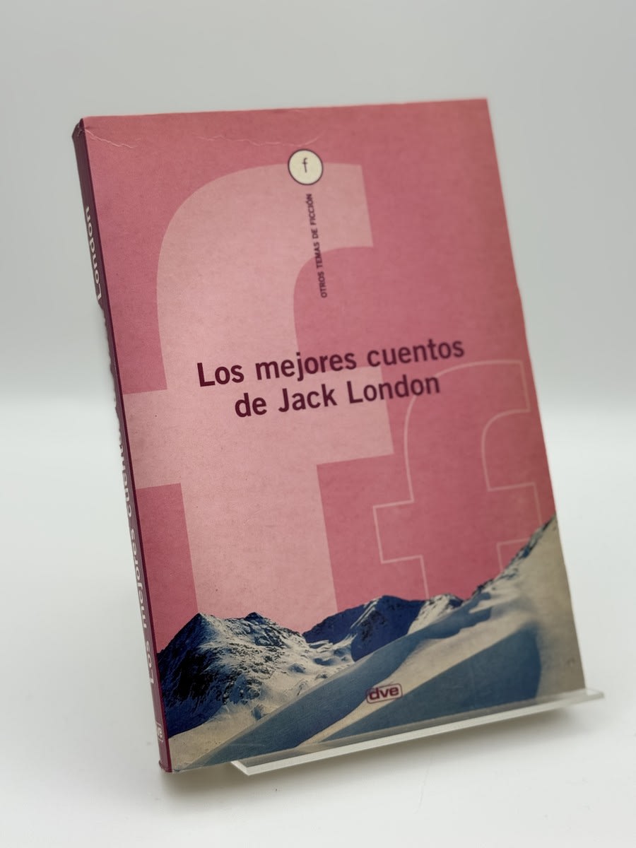 Portada de Los Mejores Cuentos de Jack London de Jack London, libro de segunda mano