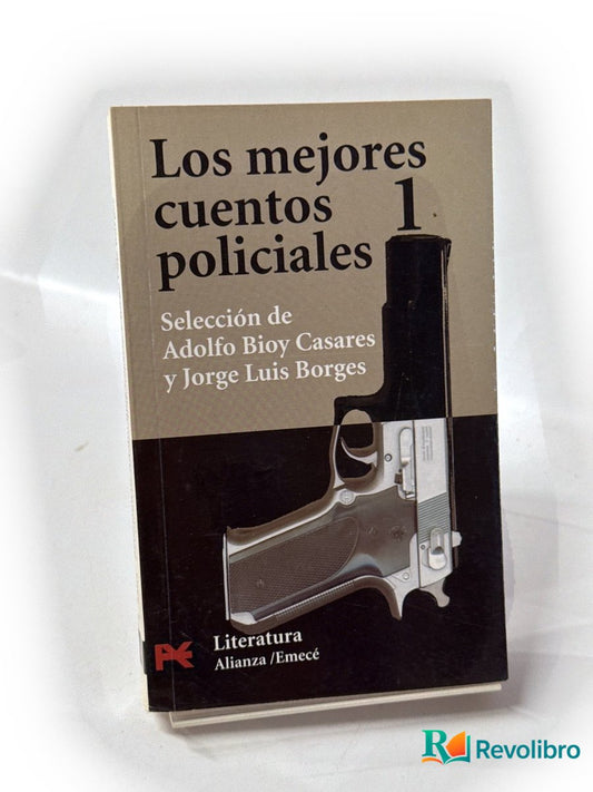 Portada de Los mejores cuentos policiales 1 de Jorge Luis Borges, libro de segunda mano