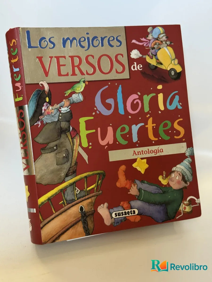 Portada de Los mejores VERSOS de Gloria Fuertes de Gloria Fuertes, libro de segunda mano